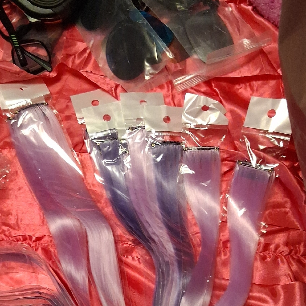 Lavender Hair Extensions